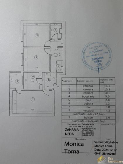 Apartament 3 camere Giulesti-Crangasi-Opera Comica - 10