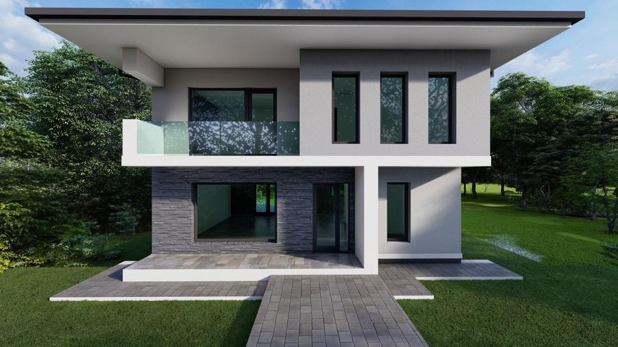 Vila 220 mp ,D+P+1 - 2