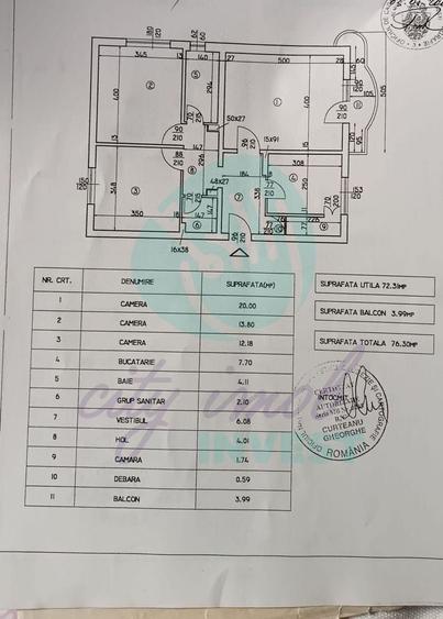 3 camere luminoase Unirii – Nerva Traian - 2