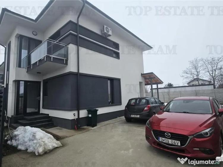 GATA DE MUTARE! Vila cocheta 4 camere mobilata in Dragomires - 9