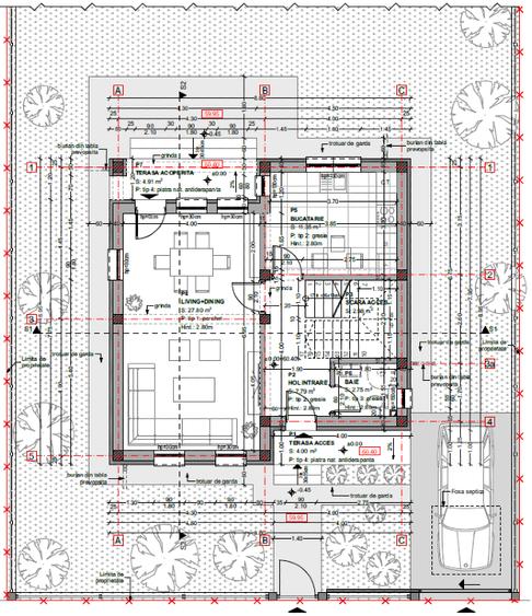 Casa la rosu P+1+Pod Berceni-Vidra - Dealul Verde - 13