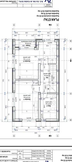 Teren 1000 mp cu Autorizatie valabila de Construire pentru 3 Case P+1 - 5