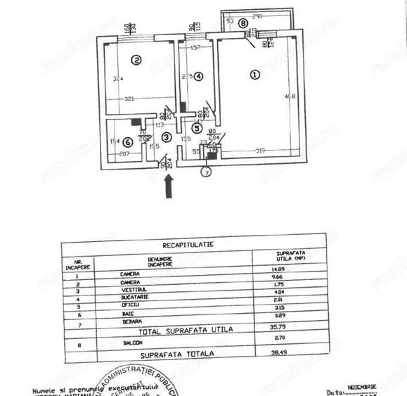 De vanzare 2 camere Lujerului - Ale Cetatuia(centrala proprie) - 15