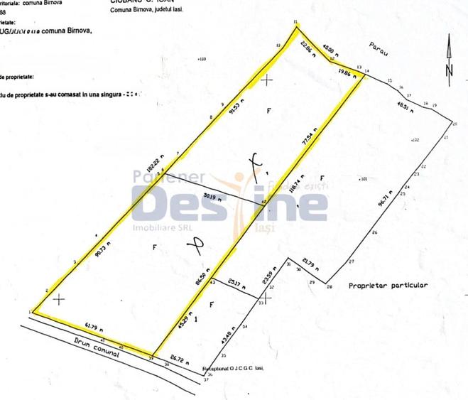 Teren intravilan 8000mp, Comuna Barnova Iasi - 2