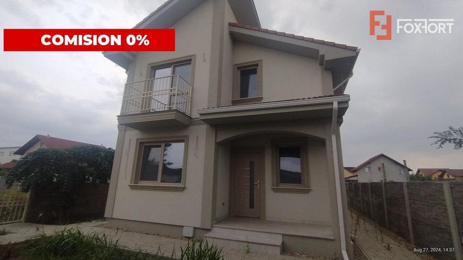 COMISION 0% Casa individuala 5 camere, Sacalaz - Zona centrala, garaj - 1