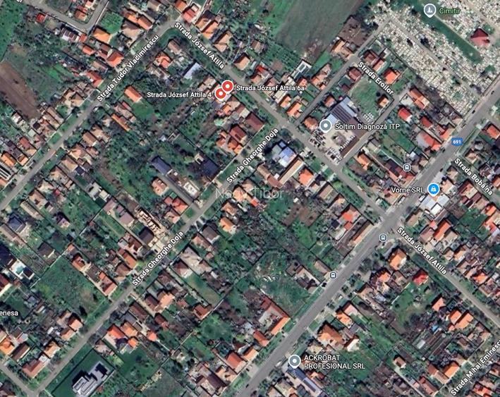 De vanzare teren intravilan, în vatra satului, cu casa veche demolabila, 903 mp