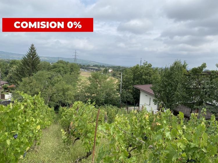 Teren 1000mp(impartit in 2 loturi) deschidere 28m Blejoi,vedere superba - 1