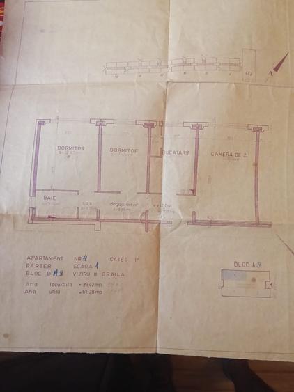Vand apartament 3 camere - 1