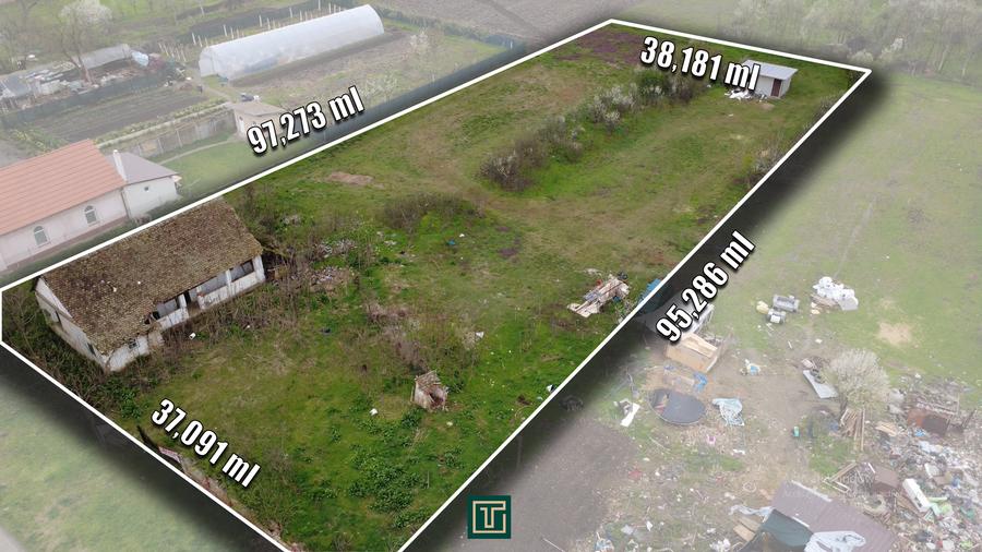 Teren intravilan 3.593 mp de vânzare în Parța - 2