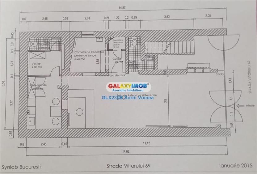 Spatiu comercial Ultracentral Dacia Eminescu | Viitorului nr.69 | 80mp - 13