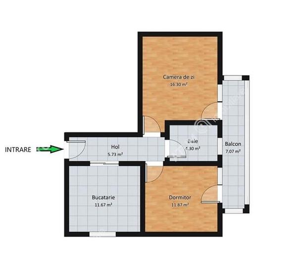 Apartament modern cu 2 camere decomandate la etaj 1 zona Arhitectilor - 7