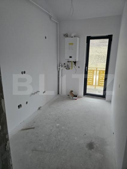 Apartament cu o camera, cu CF, semifinisat, 32 mp, balcon 4mp, parcare, Apahida - 5