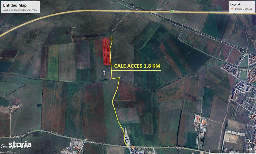 Vand teren agricol de investitie in zona Calea Surii Mici, 13000 euro! - 1