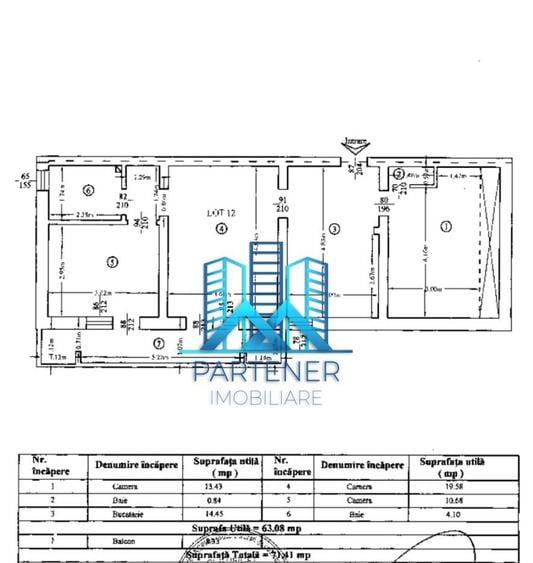 Apartament 3 camere Pacurari-Rediu(EOS), parcare, mobilat, utilat,72mp - 3