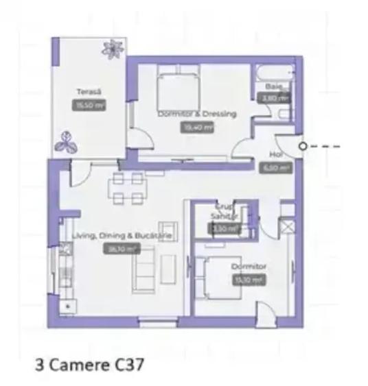 Apartament 3 Premium | Iancu Nicolae | Finisaje Lux - 9