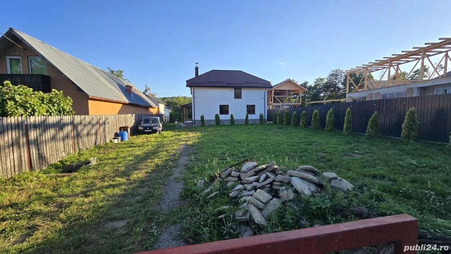 Casa noua 110 MP Utili, 10 km de statiunea Cheia, 1270 mp curte, 5 camere, 2 bai, 380V, 220 - 1