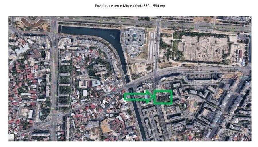 Vanzare teren 530mp Certificat Urbanism P+6 zona Unirii - 1