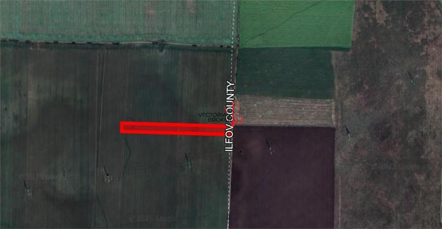 Teren extravilan 12.167 mp – Branesti, Ilfov – deschidere 27 m - 3