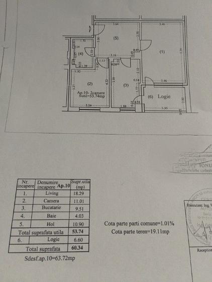 Apartament 2 camere de vanzare - 1