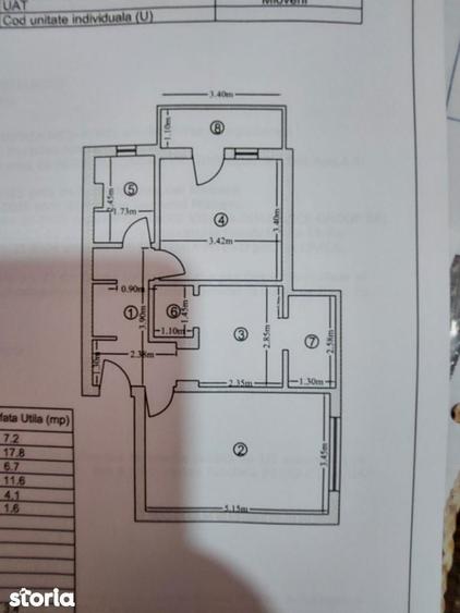 Apartament 2 camere, 2 balcoane ,56 mp, mobilat ?i utilat complet - 4