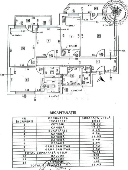 4 camere Pantelimon-Piața Delfinului decomandat, et. 2, an 1978, 85 mp - 8