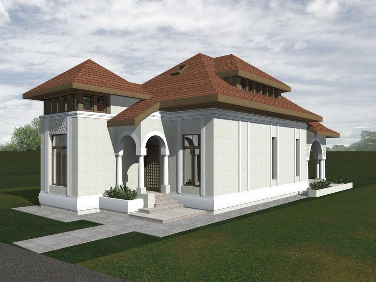 Vila de vanzare Focsani la gri, tip brancovenesc . - 1