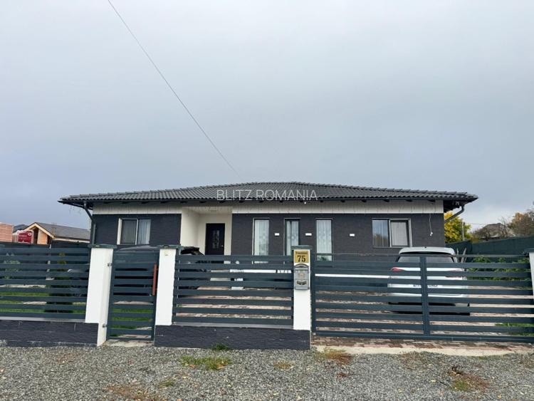 Casa moderna parter, 125 mp utili | 3 dormitoare | Eficienta energetica inalta