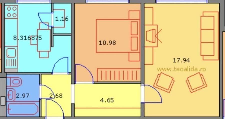 Oportunitate! - 2 Camere - Decomandat - Auchan - Drumul Taberei - 7