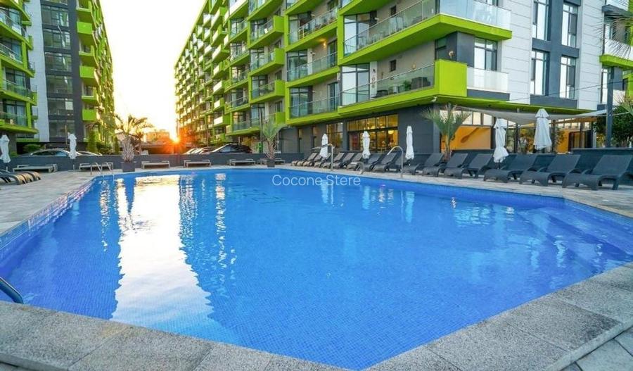 OCAZIE UNICĂ – Apartament 2 camere Alezzi Beach Resort, parter, balcon