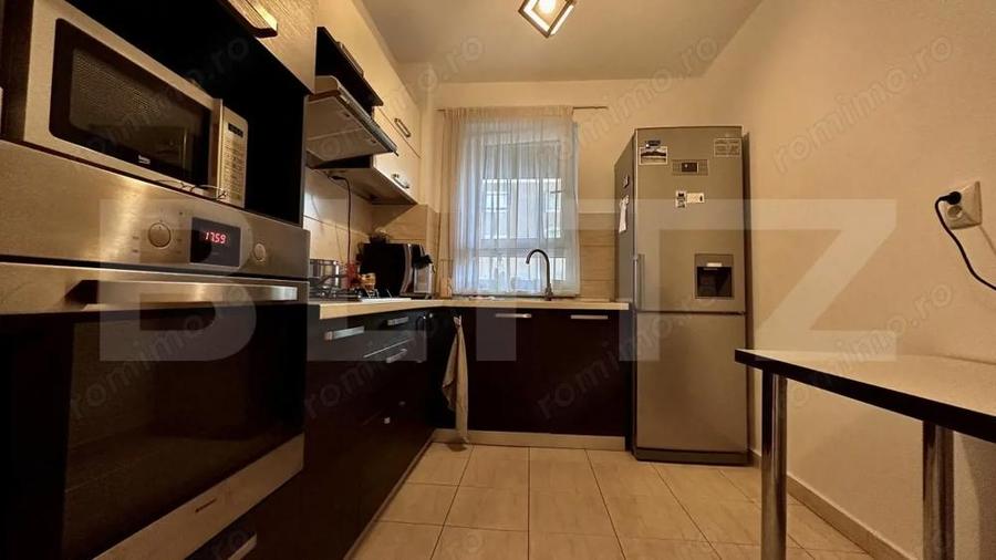 Nufarul, bloc nou, parter inalt cu balcon, 2 camere decomandate - 5