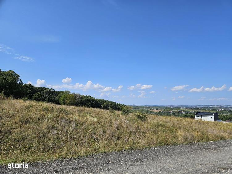 Teren in Pietraria 2.382 mp, langa padure, cu priveliste spre oras - 2