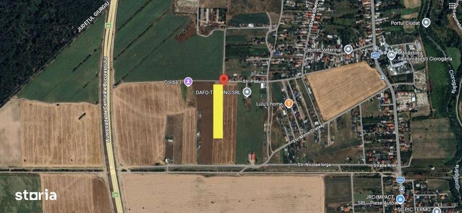 Oportunitate de Investitie Teren Intravilan Ciorogarla 5000MP Deschide - 1