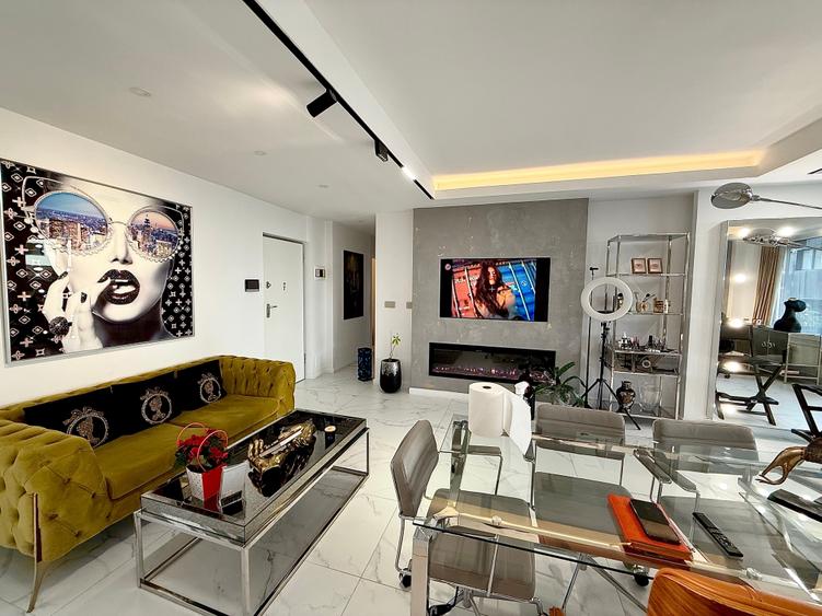 Inchieriere apartament 3 camere lux P-ta Dorobanti bloc boutique - 5