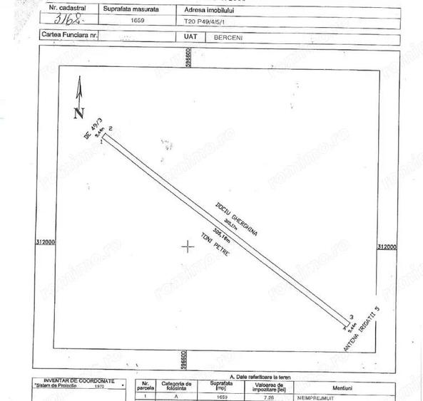 2 Terenuri 1660mp Extravilane In Rate Primaverii Com. Berceni | #EG37 - 2