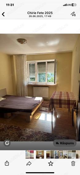 Inchiriez ap. 3 camere zona centrala din 01.12.2025 - 2