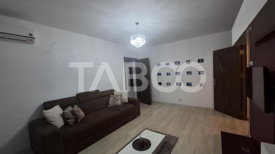Apartament 2 camere de vanzare 56 mp 2 balcoane zona Turnisor Sibiu - 9