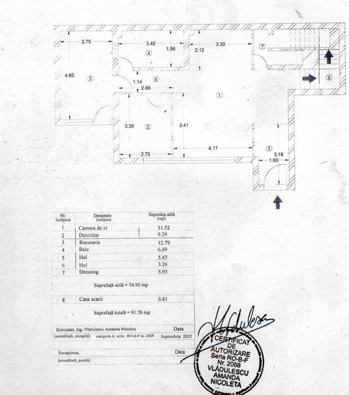 Parter + mansarda 4 camere - sector 2/Doamna Ghica ,casa la pret de apartament - 12