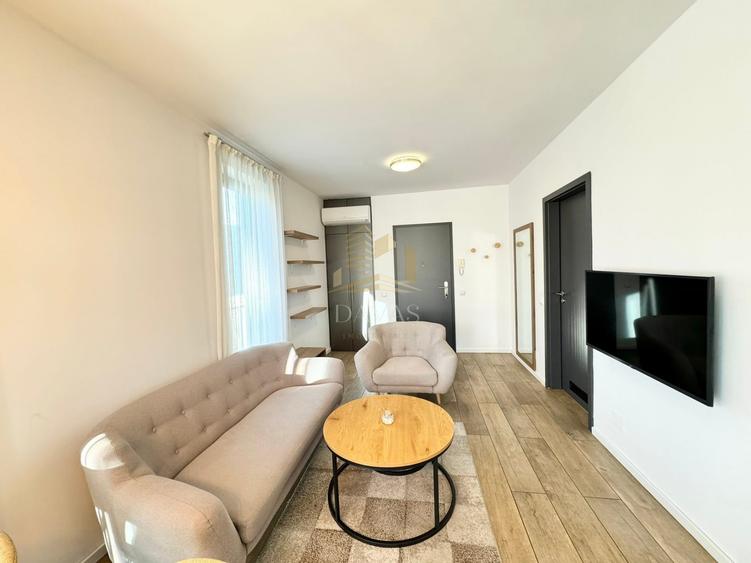 Apartament cu 2 camere semidecomandat, mobilat în Andrei Mureșanu