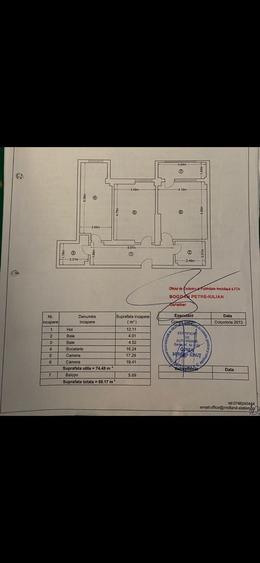Apartament cu 2 camere decomandat în Central