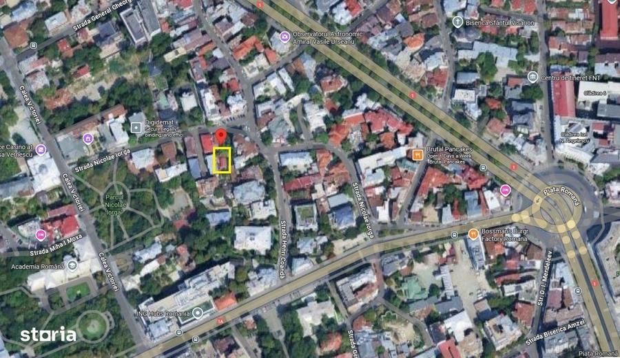 Casă cu 2 camere semidecomandat în Calea Victoriei