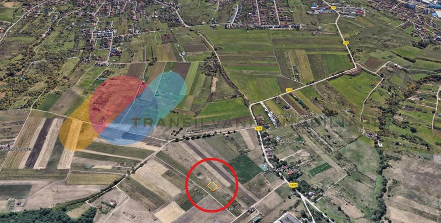 Teren Construcții extravilan de 637 mp, în Dâmbul Rotund