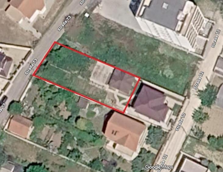 Teren Construcții intravilan de 526 mp, în Nord-Vest