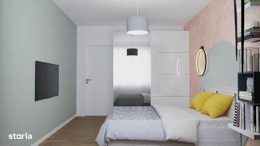 Apartament cu 2 camere decomandat în Micești