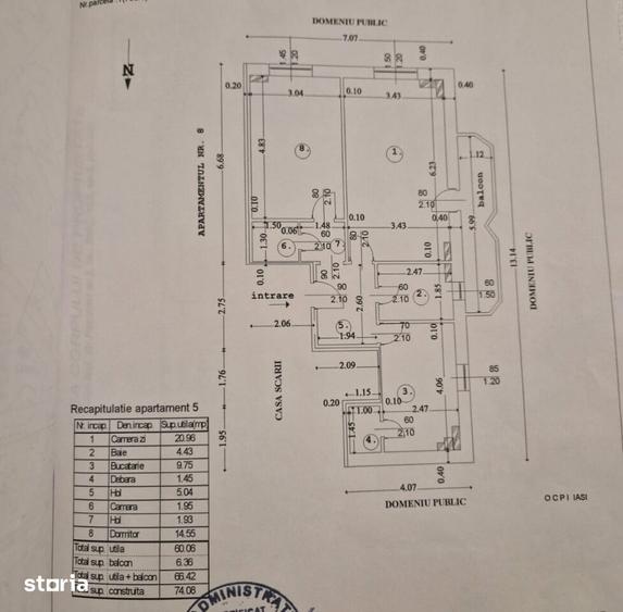 Apartament cu 2 camere decomandat, mobilat în Păcurari — fotografia 2