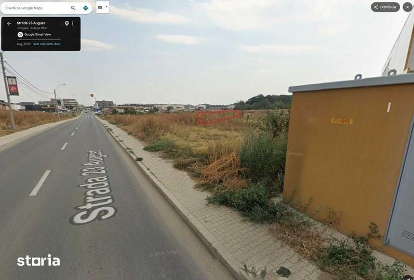 Teren Otopeni, str. 23 August - 2