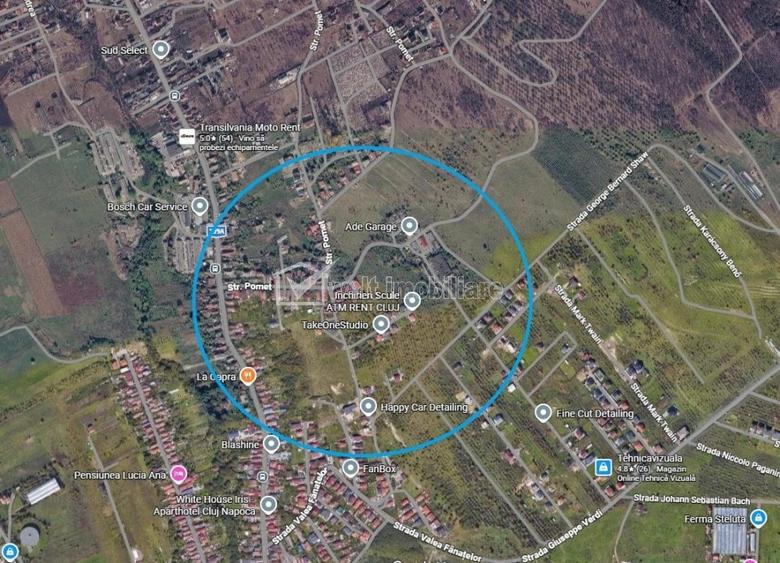 Teren Iris, Pomet, 542 mp si cota parte la drum privat, investitie - 1