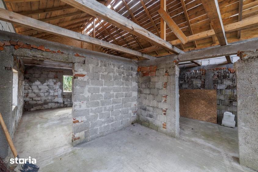 Casă cu 1 camere cu Teren 2140 Mp în Ciești