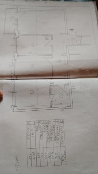 Apartament cu 3 camere decomandat în Drumul Taberei