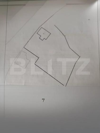 Casă individuală cu 2 camere cu Teren 1018 Mp în Boian