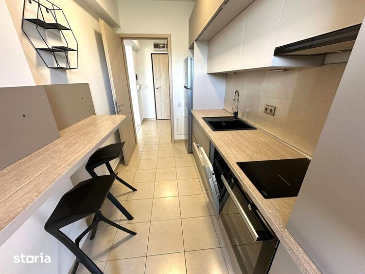 Apartament cu 2 camere, mobilat în Băneasa